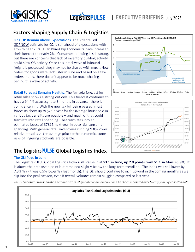 LogisticsPulse Monthly Briefing July 2025 thumbnail