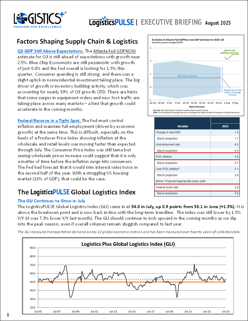 LogisticsPulse Monthly Briefing Aug 2025 thumbnail