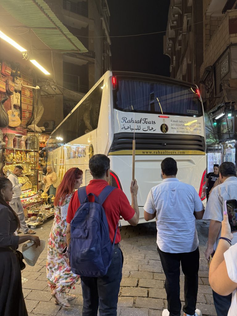 tour bus in egypt