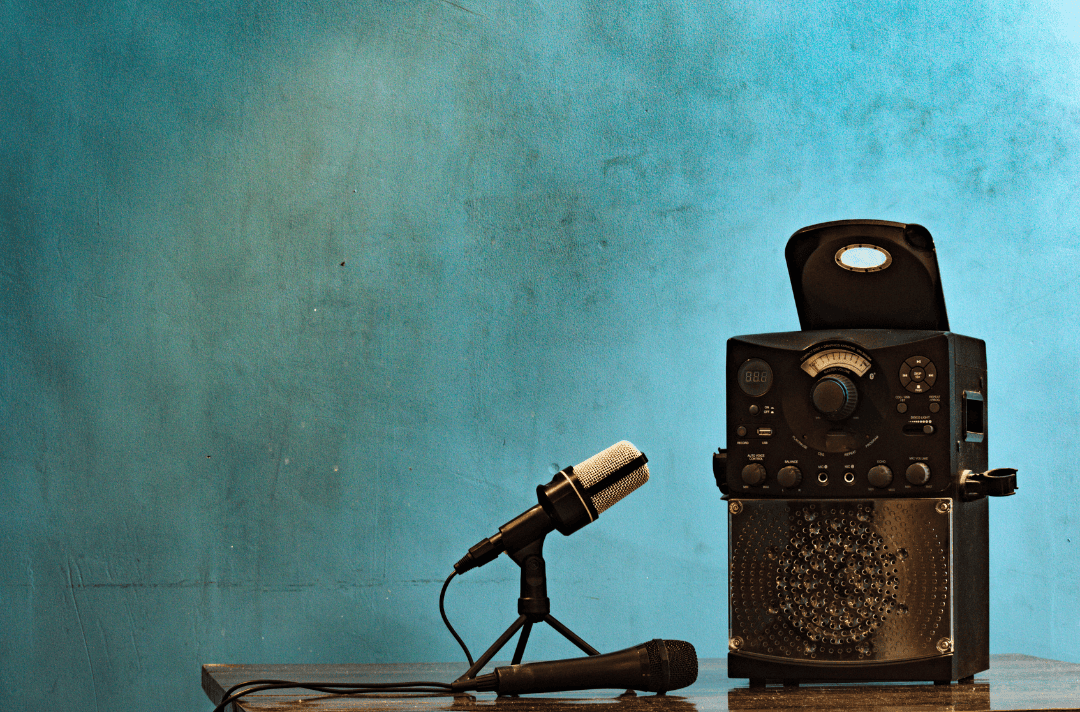 karaoke machine