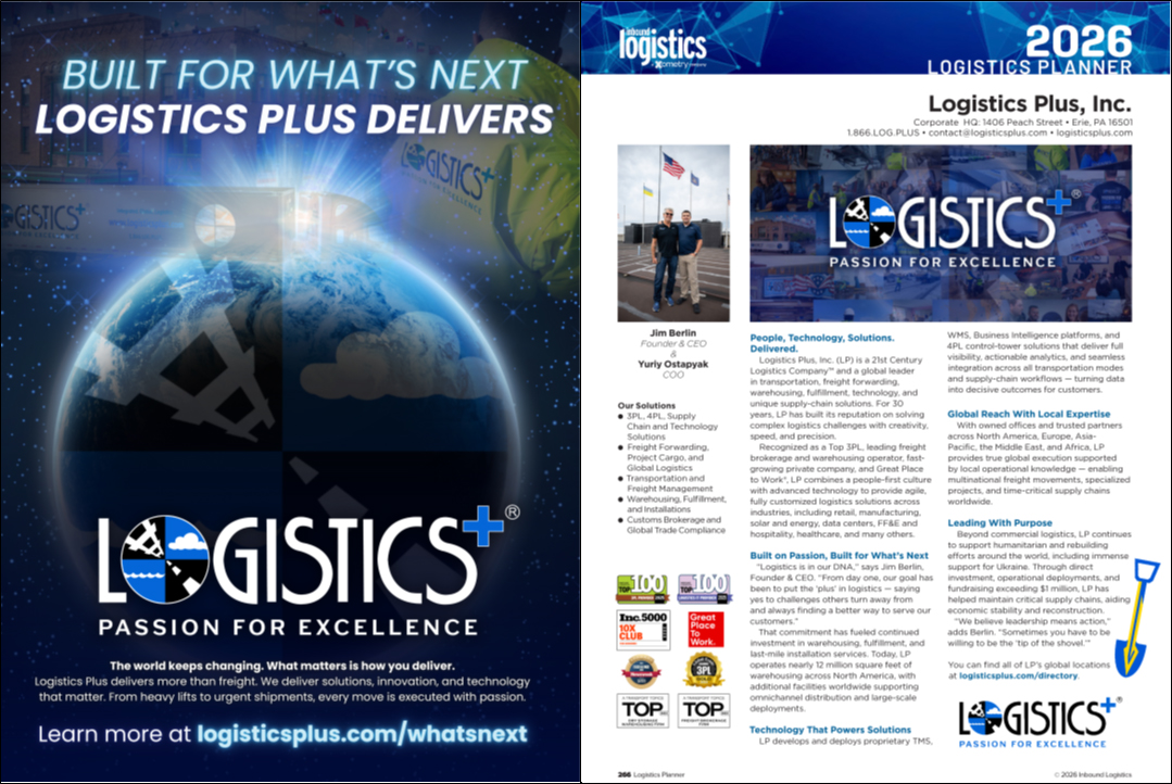 InboundLogistics Ad and Profile Together Feb 2026 image