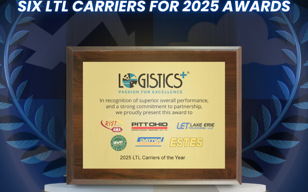 Logistics Plus Recognizes Six LTL Carriers for 2025 Awards