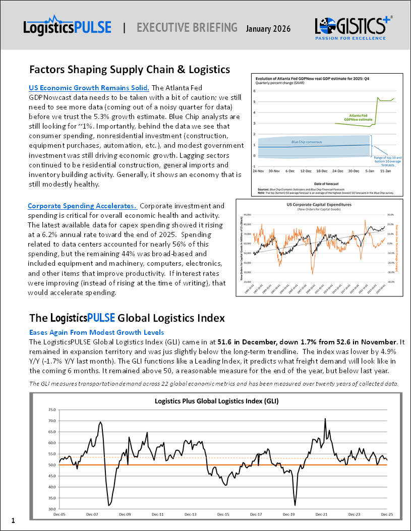 LogisticsPulse Monthly Briefing Jan 2026 Thumbnail