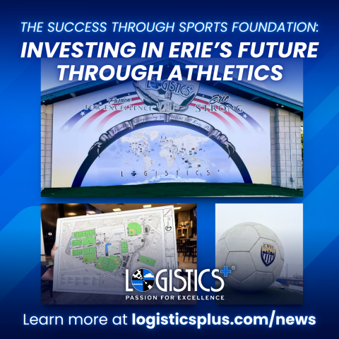 Logistics Plus and the Success Through Sports Foundation: Investing in Erie’s Future Through Athletics