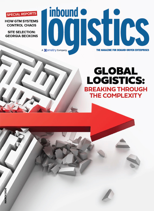 Inbound Logistics Magazine's March 2026 Global Trade Issue