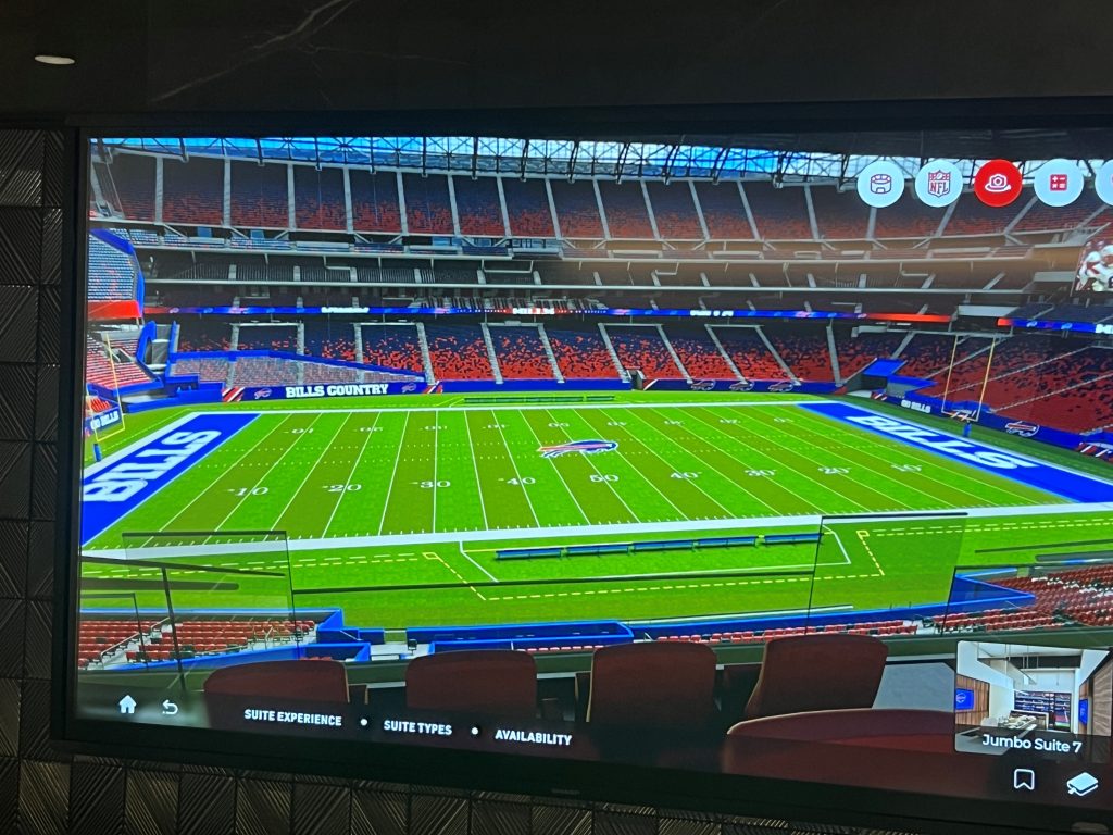 view from suite