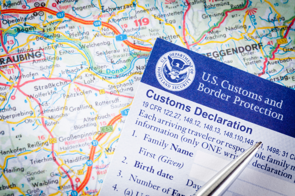 Customs declaration