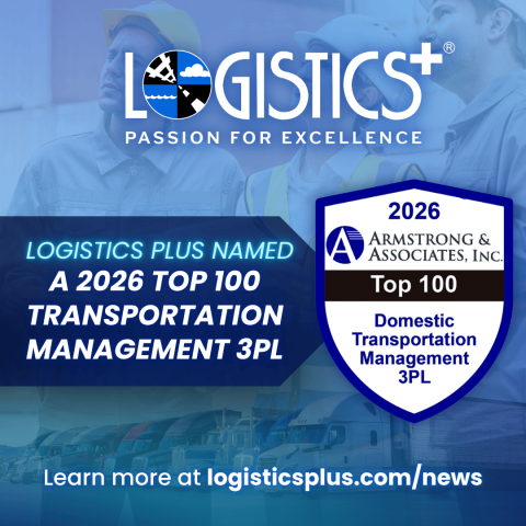 Logistics Plus is Named to Armstrong & Associates’ 2026 Top 100 Domestic Transportation Management 3PL List